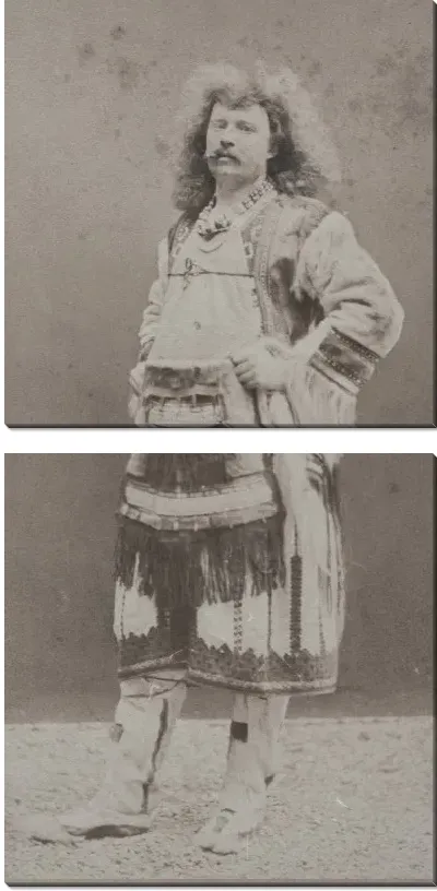 Картина Автопортрет в индийском костюме