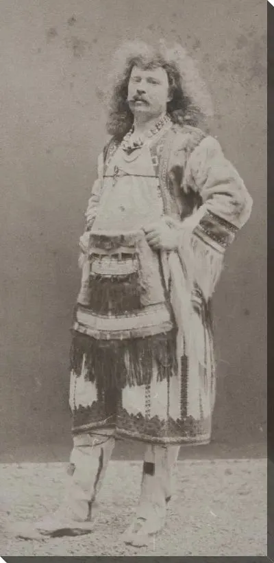 Картина Автопортрет в индийском костюме