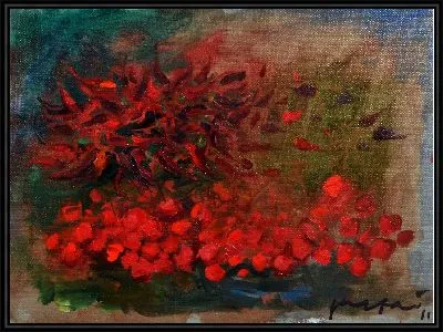 Картина Натюрморт с перцем