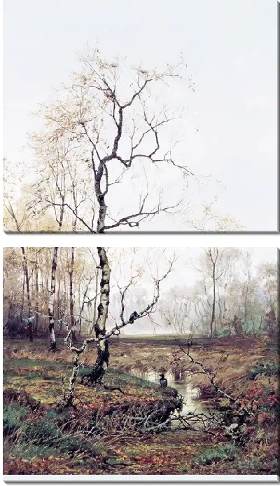 Картина В лесу. По весне (In the woods. In spring)