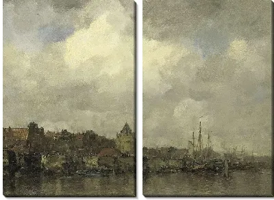 Картина  Буйтенканте в Амстердаме