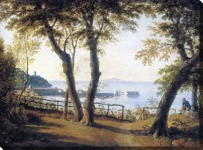 Приморский вид в Италии (Seaside view in Italy)