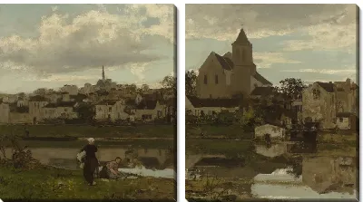 Вид на Монтиньи-сюр-Луан