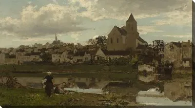 Вид на Монтиньи-сюр-Луан