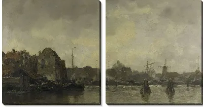 Картина Городской пейзаж №30