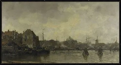 Картина Городской пейзаж №30