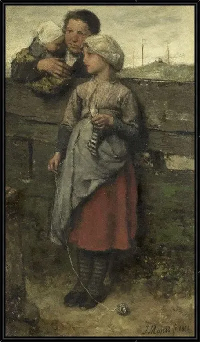 Картина Жители деревни