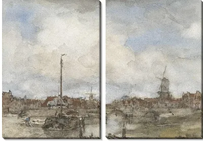 Картина Вид на город №20