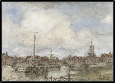 Картина Вид на город №20