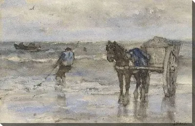 Картина на пляже №17