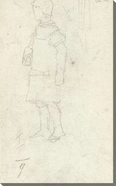 Картина Стоящая фигура