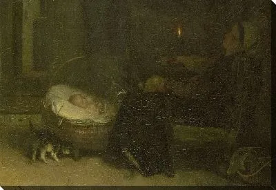 Картина Усталый (Мать смотрела)