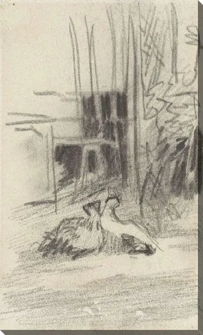 Картина Голуби в суде