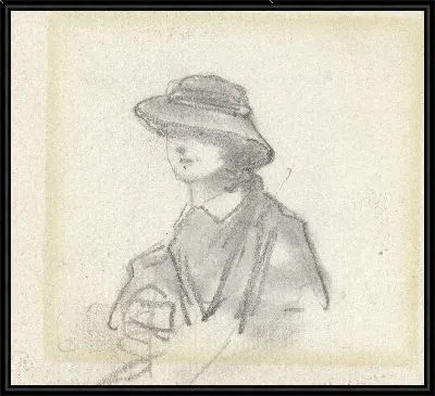 Дама в шляпе