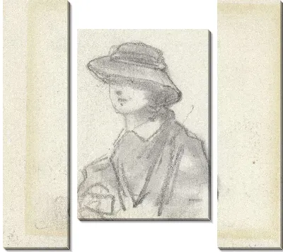 Дама в шляпе