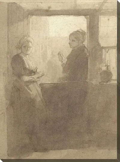 Картина Две брабантки в разговоре