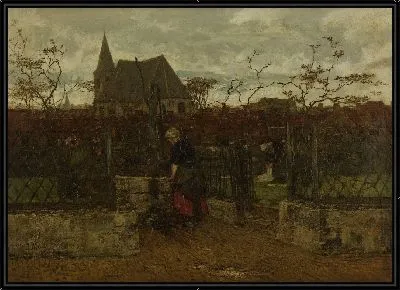 Картина Отбеливающее поле