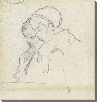 Картина Двое детей со стороны