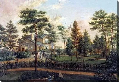 Картина Дача в парке (Cottage in the Park)