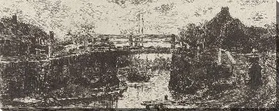 Картина Парус с моста