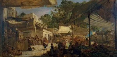 Картина Борнет