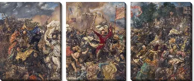 Картина Грюнвальдская битва [Танненберг]