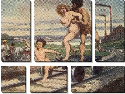 Картина Картина из серии Яна Матейко из актового зала Технического университета во Львове