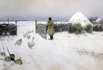 Снег выпал (The snow fell)