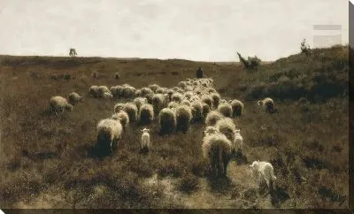 Картина Возвращение стада, Ларен