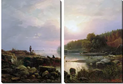 Картина Финляндский пейзаж (The Finnish landscape)