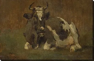 Картина Лежащая корова