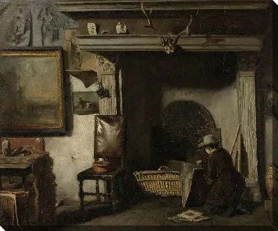 Картина Мастерская художника Харлема Питера Фредерика ван Ос