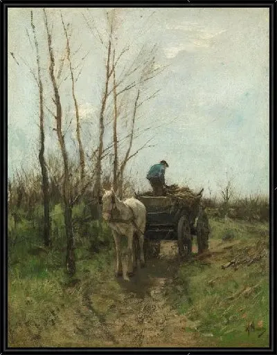 Картина Сбор древесины