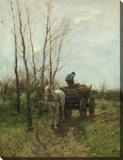 Картина Сбор древесины