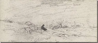 Картина Пейзаж с овцами