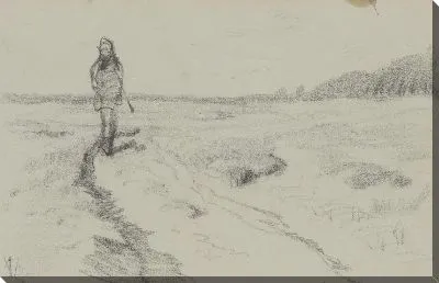 Hiker на болоте