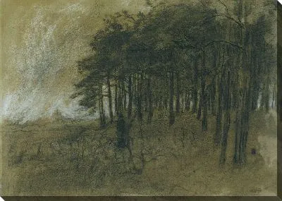 Картина Лесная опушка