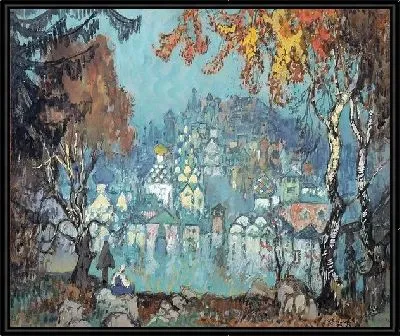 Картина Потонувший город (Sunken city)