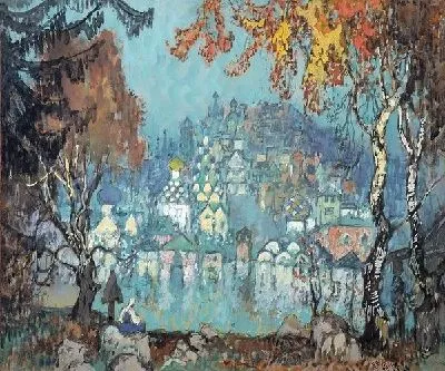 Картина Потонувший город (Sunken city)