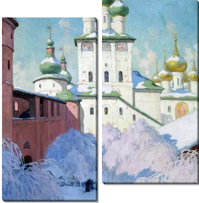 Картина Зима. Ростовский Кремль (Winter. Rostov Kremlin)