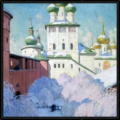 Зима. Ростовский Кремль (Winter. Rostov Kremlin)