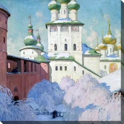 Зима. Ростовский Кремль (Winter. Rostov Kremlin)