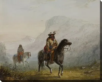 Картина Буржуазный W --- r и его скво