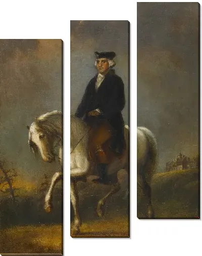 Картина Джордж Вашингтон на горе Вернон