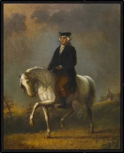 Картина Джордж Вашингтон на горе Вернон