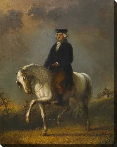 Картина Джордж Вашингтон на горе Вернон