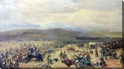 Последний бой под Плевной 28 ноября 1877 года (The last battle at Plevna November 28, 1877)