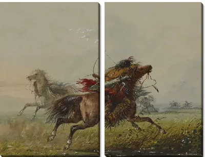 Картина Уклонение от стрелки (ворона)