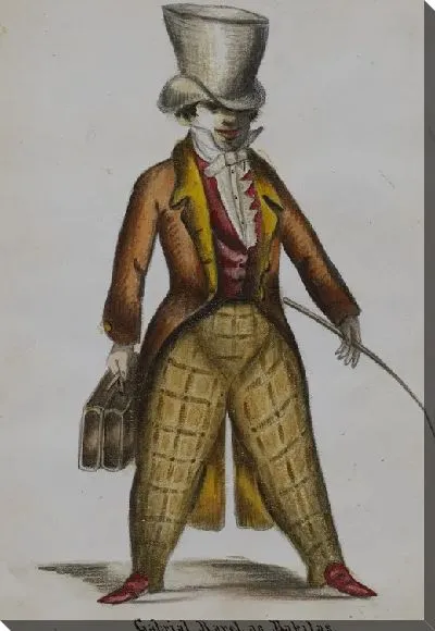 Картина Габриэль Равель в роли Бабиласа