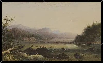 Картина Зеленая река - Орегон